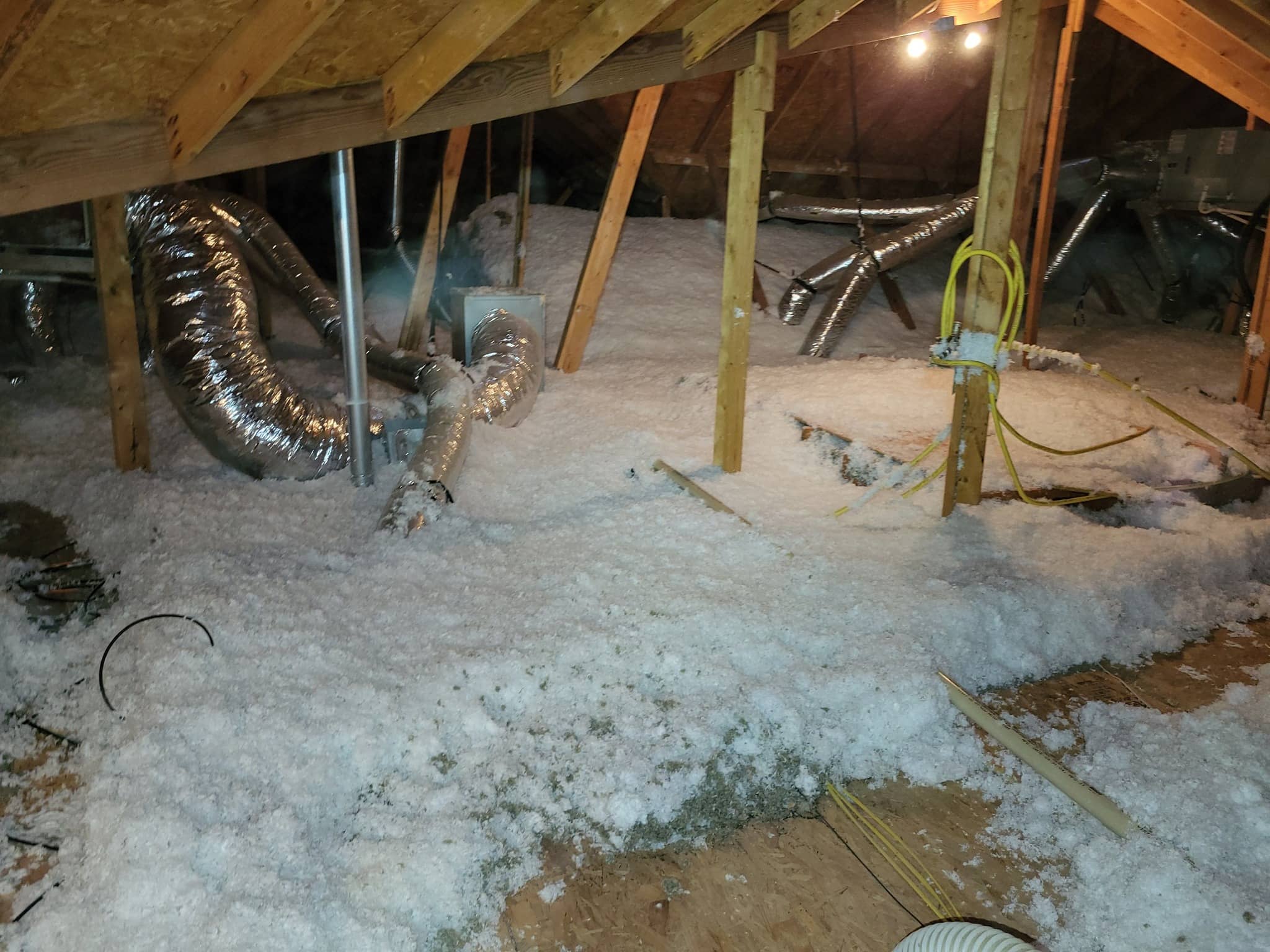 Attic insulation near Athens TX by Sloan Heat & Air