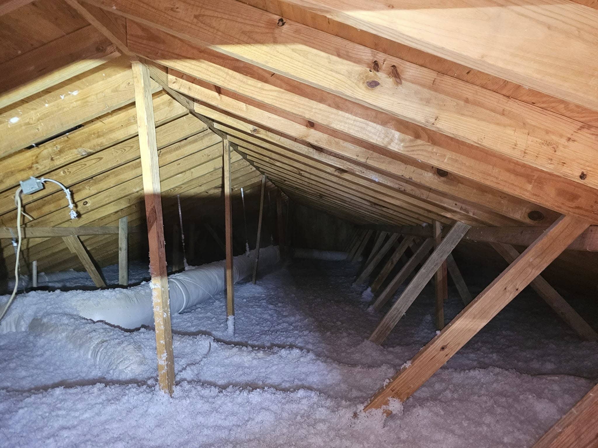 Attic insulation in Athens TX by Sloan Heat & Air