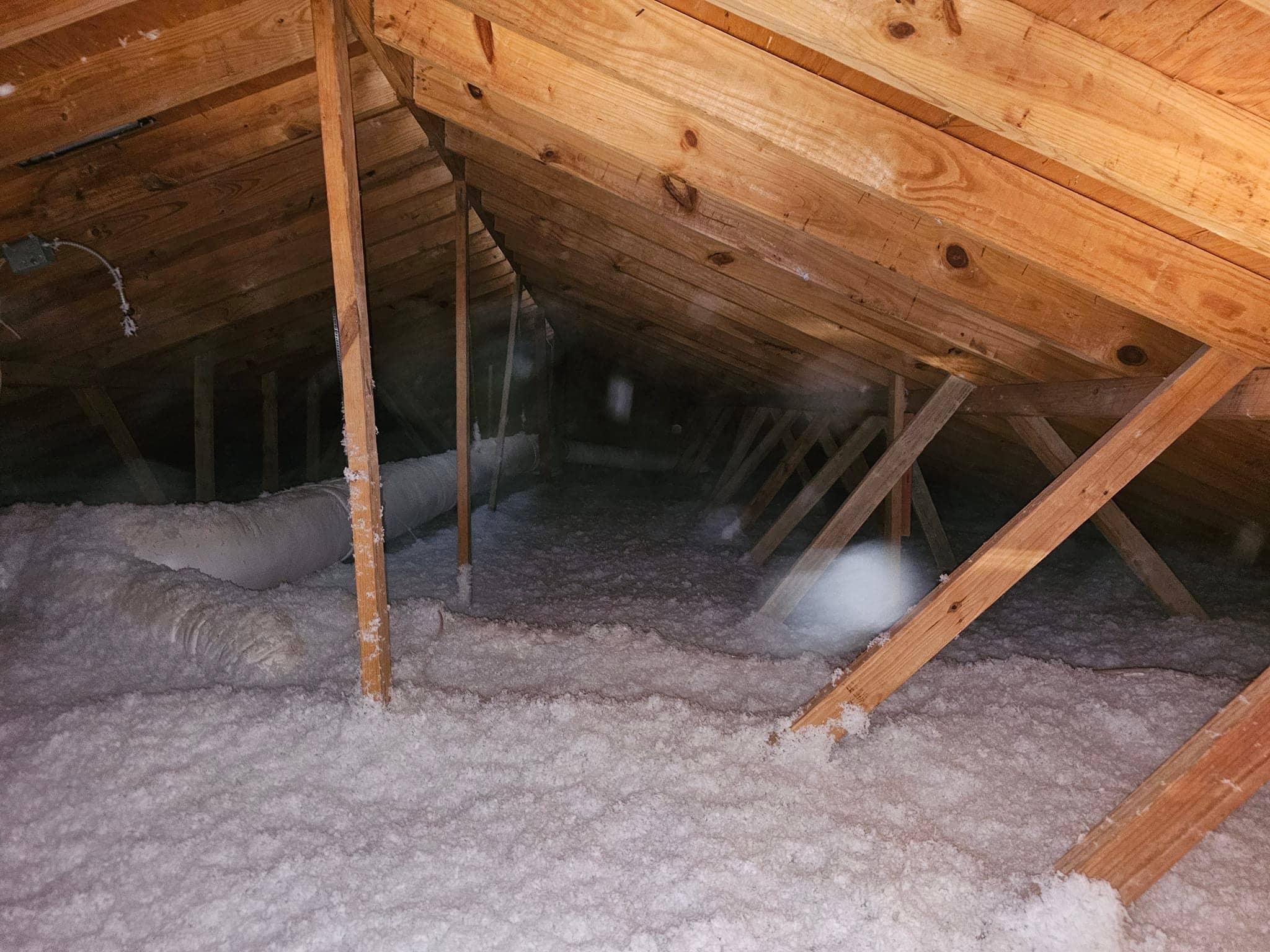 Attic insulation near Athens TX by Sloan Heat & Air