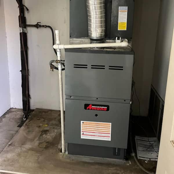 New HVAC unit installed by Robert Sloan near Athens TX